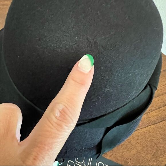 INC international concepts hat 🖤 NWT 🖤black 🖤 adjustable band - Picture 4 of 6